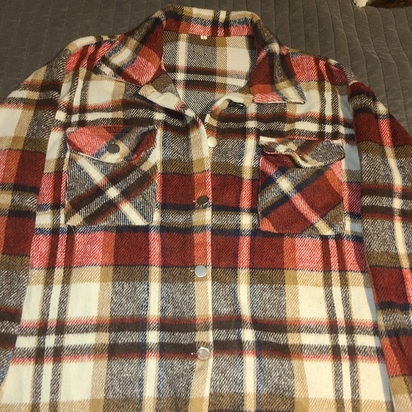 Flannel Shacket - Picture 1 of 4